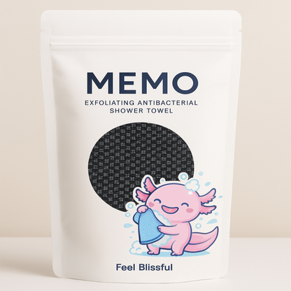 Memo® Antibacterial Exfoliating Towel