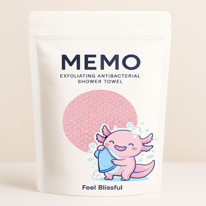 Memo® Antibacterial Exfoliating Towel